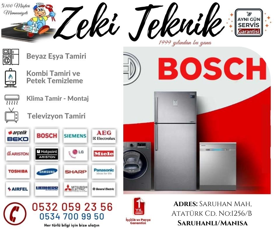 Saruhanlı Bosch Servisi 